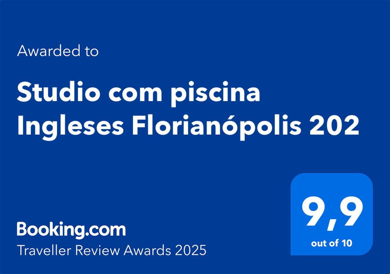 Studio Com Piscina Ingleses Florianopolis 202 Exterior foto
